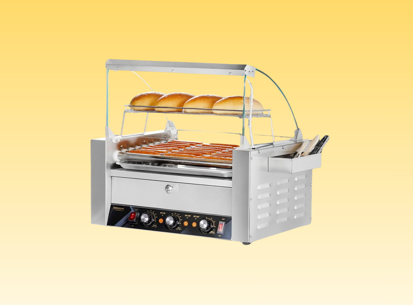Commercial Hot Dog Roller representative product view