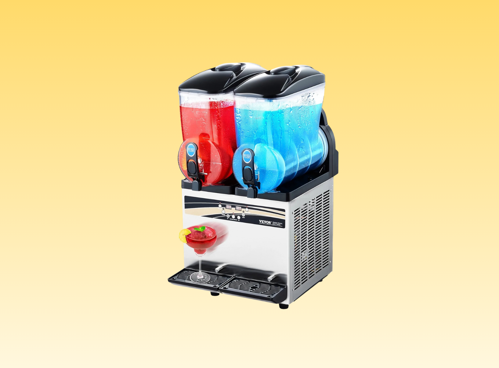 30L Commercial Dual Slushie Machine representative product view
